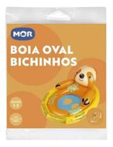 Boia Infantil Encaixe De Pernas Fralda Bichinhos Cor Laranja