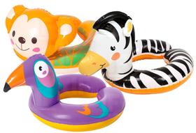 Boia Infantil Inflável Bichinhos Safari Piscina Praia Boia Infantil Inflável Bichinhos Safari Piscina Praia
