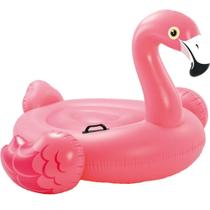 Boia infantil Inflável de Plástico Flamingo Rosa 142x137x97cm - 57558 - INTEX
