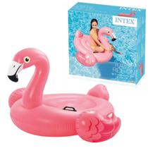 Boia Infantil Inflável Flamingo Rosa Intex 57558