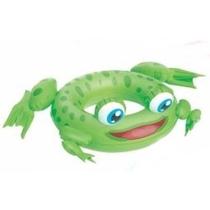 Boia Infantil Inflável Para Piscina Circular Sapinho Boia Infantil Inflável Para Piscina Circular Sapinho