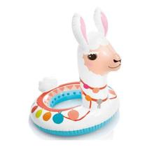 Boia infantil Inflável para praia piscina Cabeça Zoo Lhama Intex 86x58cm Boia infantil Inflável para praia piscina Cabeça Zoo Lhama Intex 86x58cm