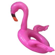 Boia Infantil Pezinho Flamingo Assento Piscina Fralda Viagem
