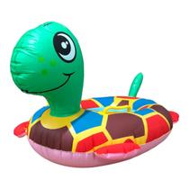 Boia Infantil Tartaruga Colorida Com Fralda Mar Piscina Bebê Boia Infantil Tartaruga Colorida Com Fralda Mar Piscina Bebê