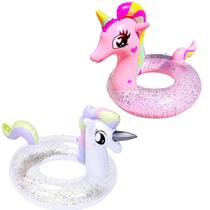 Boia Infantil Unicornio Bichinhos Inflável Piscina Verão Bebê Praia Crianças