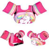 Boia Infantil Unicórnio com Colete Salva Vidas Nash