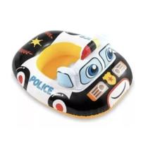 Boia Inflável Baby Bote Wet Set Policia 59586 - Intex Cor:Azul Boia Inflável Baby Bote Wet Set Policia 59586 - Intex Cor:Azul