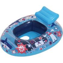 Bóia Inflável Bote Infantil com Fralda