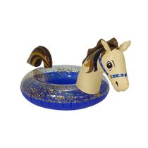 Boia Inflável Circular Adulto Cavalo Boia Inflável Circular Adulto Cavalo