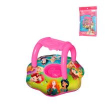 Boia Inflavel Circular Com Fralda E Cobertura Princesas 56cm 56CM DYIN-244 ETITOYS Boia Inflavel Circular Com Fralda E Cobertura Princesas 56cm 56CM DYIN-244 ETITOYS