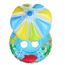 Boia Inflável Circular Com Guarda Sol - SP DFXL0604