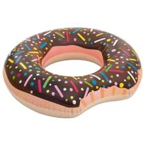 Boia Inflável Circular Donuts Marrom Bestway 36118