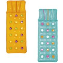 Boia Inflável Colchão Color 188X71CM com Travesseiro (100KG)