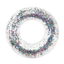 Boia Inflável com Glitter Para Piscina Sortido 91 x 91 Cm 001956 Mor - 7896020619567