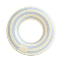 Boia Inflável De PVC Com Listras Azuis Para Piscina E Praia, Brinquedo Flutuante Para Adultos E Boia Inflável De PVC Com Listras Azuis Para Piscina E Praia, Brinquedo Flutuante Para Adultos E