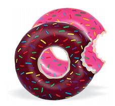 Boia inflavel donuts redonda 90cm - First Brasil
