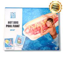 Bóia inflável em formato de Cachorro quente para piscina praia e outros -High Five