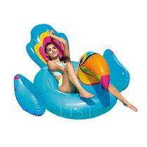 Boia Inflável Fashion Tucano Grande Piscina 2,07X1,5M