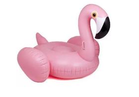 Boia Inflável Flamingo Gigante Para Adulto Piscina Praia