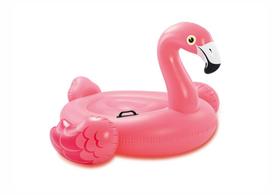 Boia Inflável Flamingo Rosa Intex Piscina PVC Médio 142cm