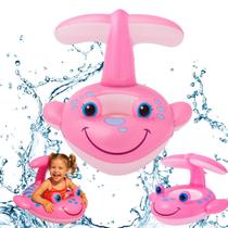 Boia Inflável Infantil Baleia Rosa - Proteção Snel Home