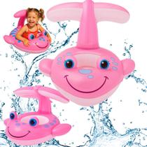 Boia Inflável Infantil Baleia Rosa - Proteção Snel Home