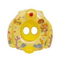 Boia Inflável Infantil Bebê Com Volante Divertido Resistente Boia Inflável Infantil Bebê Com Volante Divertido Resistente