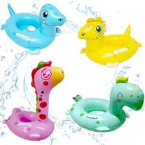 Boia Inflável Infantil Bote Fralda Dinossauro Piscina