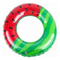 Boia Inflável Infantil Divertida Unissex Melancia Redonda Boia Inflável Infantil Divertida Unissex Melancia Redonda