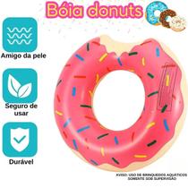 Bóia Inflavel Infantil Donuts Rosquinha Piscina Criança