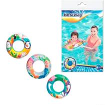 Bóia Inflável Infantil Estampa Fundo Do Mar Redonda Bestway Bóia Inflável Infantil Estampa Fundo Do Mar Redonda Bestway