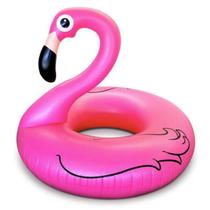 Boia inflável infantil Flamingo crianças juvenil piscina - carinho de Maria