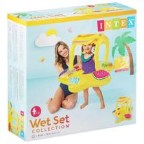 Boia Inflável Intex para Bebê Fralda com Cobertura Estrela - Emarela Boia Inflável Intex para Bebê Fralda com Cobertura Estrela - Emarela