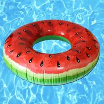 Boia Inflável P/ Piscina Circular Bestway De Fruta Melancia