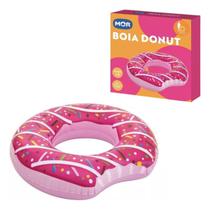 Boia Inflável P/ Piscina Donut Rosquinha Verão Mor Até 90kg