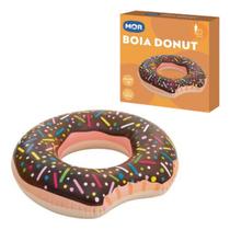 Boia Inflável P/ Piscina Donut Rosquinha Verão Mor Até 90kg Boia Inflável P/ Piscina Donut Rosquinha Verão Mor Até 90kg