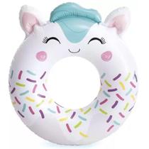 Boia Inflável para crianças, boia redonda de cintura animais divertidos fofinho colverão Intex 59266 Boia Inflável para crianças, boia redonda de cintura animais divertidos fofinho colverão Intex 59266