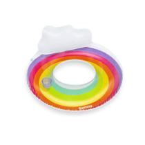 Boia inflável para piscina sonho de arco-íris Bestway
