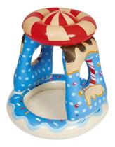 Boia Inflável Piscina C/ Cobertura Infantil 26 L Cupcake - Bestway