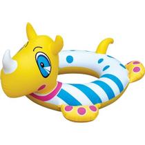 Boia Inflável Redonda Bichinhos Rinoceronte - Mor