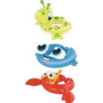 Bóia Inflável Redonda Bichinhos Unitário Sortidos