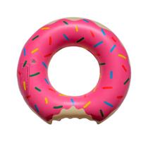 Boia inflável redonda donuts 54cm adulto infantil rosquinha piscina verão