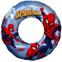 Boia Inflável SPIDER-MAN Boia Circular 56CM Azul com Estampa Boia Inflável SPIDER-MAN Boia Circular 56CM Azul com Estampa