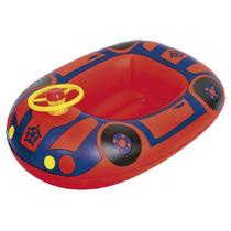 Bóia Inflável Tipo Carro de Polícia Com Volante 67,5x50cm Summer Vermelho