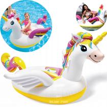 Boia Inflável Unicórnio Grande 2.26m x 1.73m Intex 57561NP