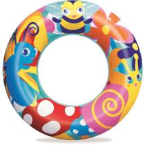Bóia Inflável Verão Circular Estampada 56CM