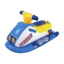 Boia Jet Ski Infantil Inflável Bote Modelo Scooter Praia Mar Piscina
