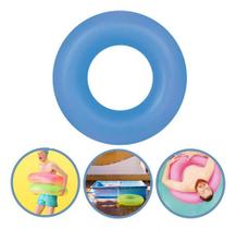 Boia Neon Redonda Piscina Adulto Criança Inflável 90cm