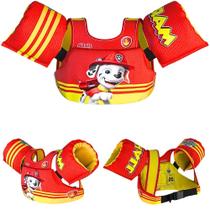 Boia Patrulha Canina Marshall com Colete Salva Vidas Nash Boia Patrulha Canina Marshall com Colete Salva Vidas Nash