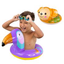 Boia Piscina Infantil Bebe Inflaveis Redonda Divertidas - Afastore